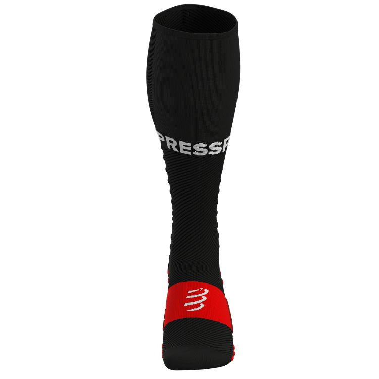 Compressport Full Socks Run Unisex Zwart