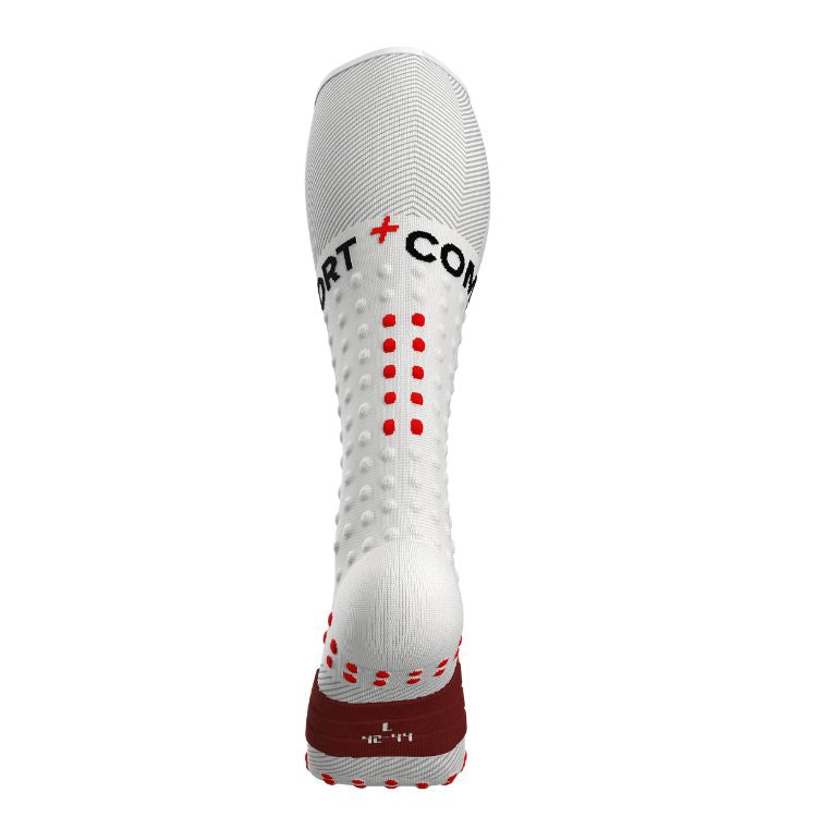 Compressport Full Socks Run Unisex Wit