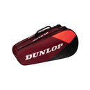 Dunlop Tennistas D TAC CX-Club 6R Rood Zwart Voorkant