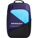 Dunlop Tennistas D TAC FX-Performance Backpack Paars Blauw Voorkant