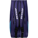Dunlop Tennistas D Tac FX-Club 10R Blauw Paars Voorkant