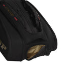 Dunlop tennistas Performance 12 Racket Bag Zwart Achterkant