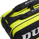 Dunlop tennistas SX Performance 8 Thermo Bag Zwart Geel Achterkant