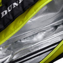 Dunlop tennistas SX Performance 8 Thermo Bag Zwart Geel Binnenkant