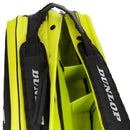 Dunlop tennistas SX Performance 8 Thermo Bag Zwart Geel Bovenkant