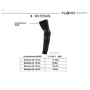 Floky Armsleeve No Strain Evolution 1-Pack Zwart