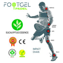 Footgel Padel Tennis Insoles Inlegzolen