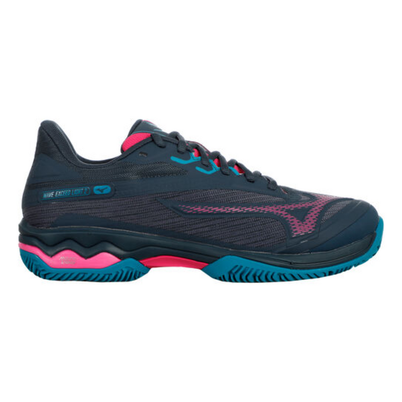 Mizuno Padelschoen Tennisschoen Wave Exceed Light 2 Padel Dames Blauw