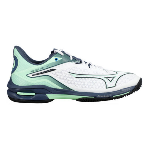 Mizuno Tennisschoen Padelschoen Wave Exceed Tour 6 CC Heren Wit - Mint