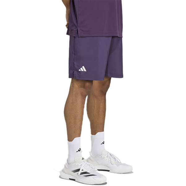 Adidas Club 3-Stripe Shorts Paars