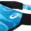 Asics Zonneklep Graphic Visor Blauw Zwart