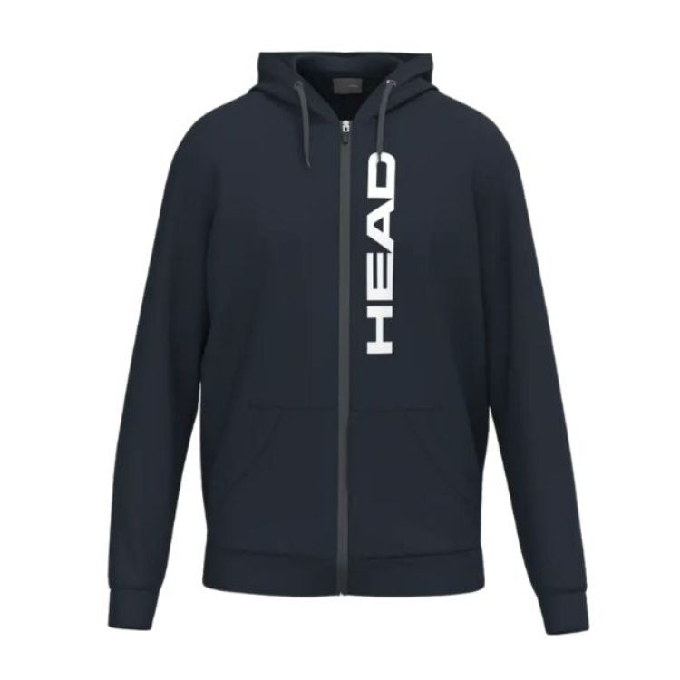 HEAD Hoodie Club Original Full Zip Dames Navy