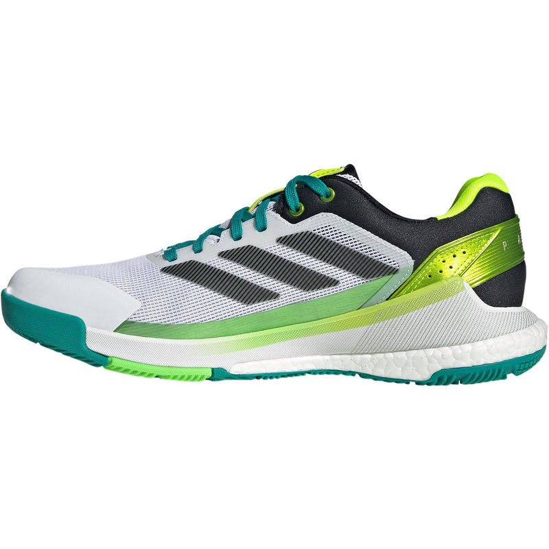 Adidas Padelschoen Crazyquick Boost Padel Heren Wit Groen