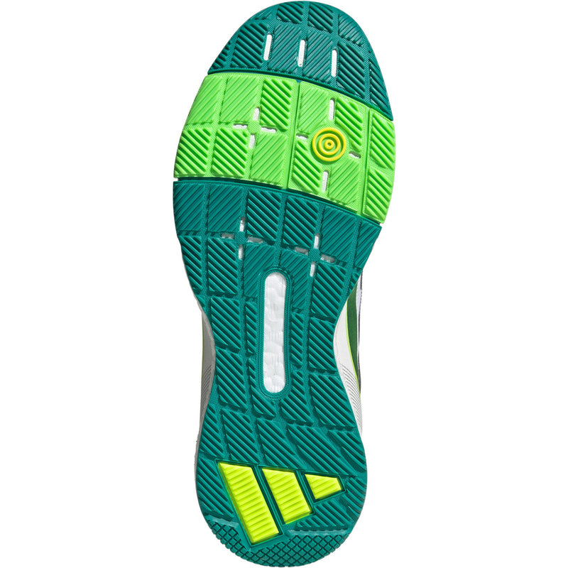 Adidas Padelschoen Crazyquick Boost Padel Heren Wit Groen