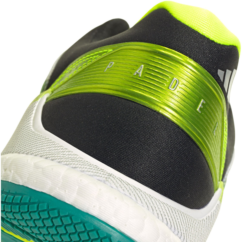 Adidas Padelschoen Crazyquick Boost Padel Heren Wit Groen
