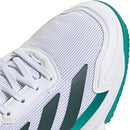 Adidas Padelschoen Courtquick Padel Heren Wit Groen