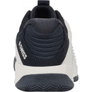 K-Swiss Tennisschoen Padelschoen Hypercourt Express 3 Clay Heren Wit Blauw Achterkant