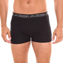 Kappa Boxershorts Heren Zwart 10-Pack Katoenen Ondergoed voor Mannen Comfort Fit Stretch Boxershorts 1