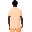 Lacoste Polo Tennis Novak Djokovic On Court Heren Oranje Achterkant