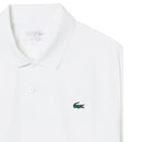 Lacoste Polo Tennis Novak Djokovic On Court Heren Wit Rechts