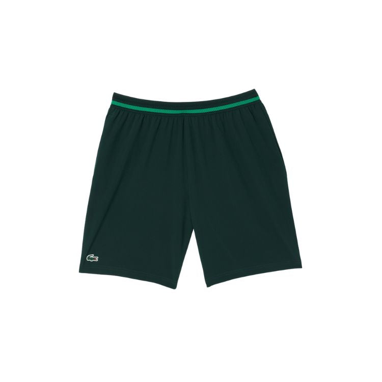 Lacoste Short Sport Novak Djokovic Stretch Heren Groen