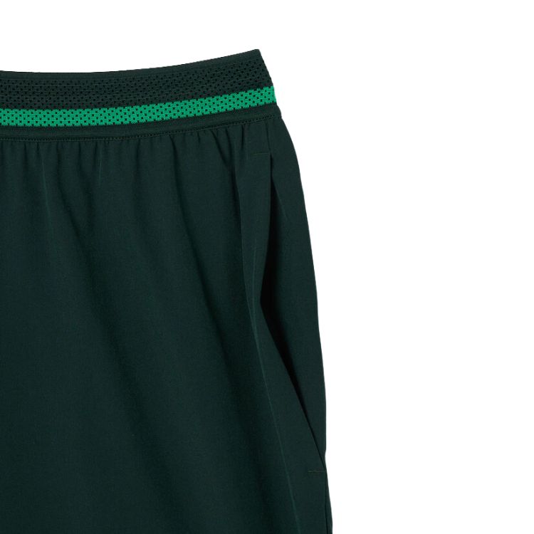 Lacoste Short Sport Novak Djokovic Stretch Heren Groen