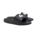 Lacoste Slippers Serve Slide 1.0 Heren Zwart Wit Zijkant