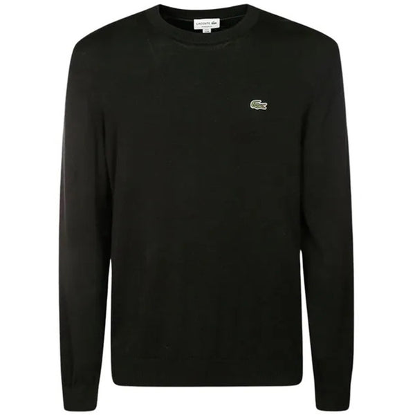 Lacoste Sweater Sport Pullover Ronde Hals Heren Zwart