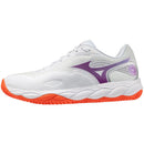 Mizuno Tennisschoen Padelschoen Wave Enforce Court 2 CC Dames Wit Binnenkant