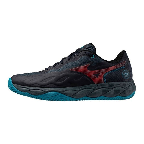 Mizuno Padelschoen Tennisschoen Wave Enforce Court Heren Donkerblauw