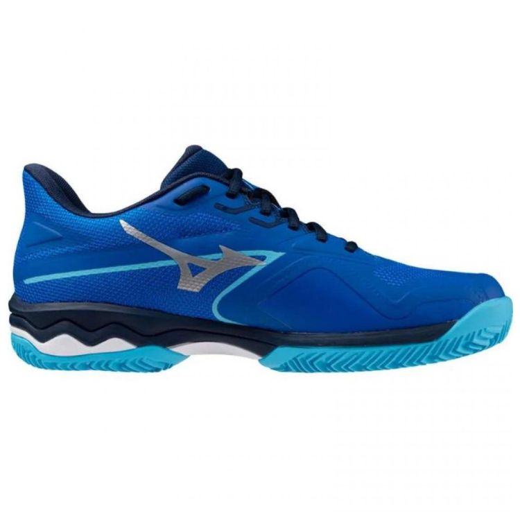 Mizuno Tennisschoen Wave Exceed Light 2 CC Heren Blauw