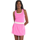 New Balance Tanktop Tournament Novelty Dames Roze Voorkant