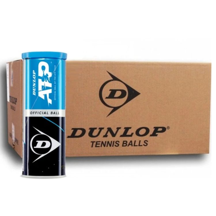 Dunlop Tennisballen ATP Official Gasgevuld Doos 24 x 3 Ballen