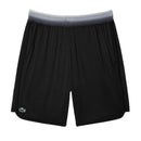 Lacoste Short Sport Medvedev Heren Zwart Wit