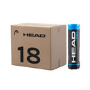 HEAD Tennisballen Pro Gasgevuld 18 x 4 Ballen