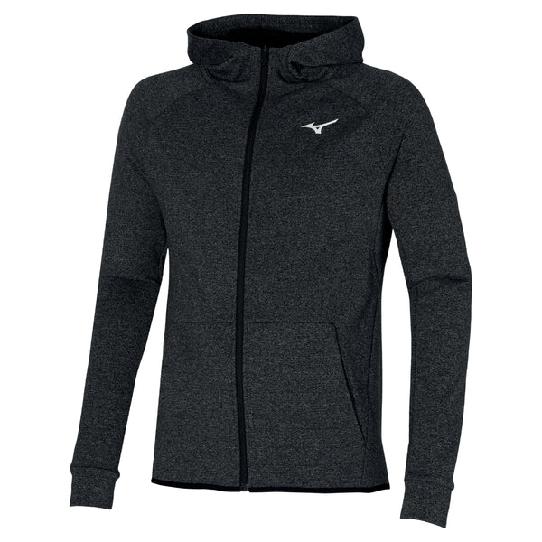 Mizuno RB Sweat Jacket Heren Donkergrijs