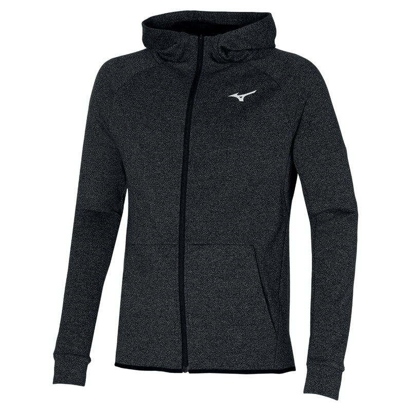 Mizuno RB Sweat Jacket Heren Donkergrijs