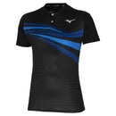 Mizuno Polo Shadow Polo Heren Zwart