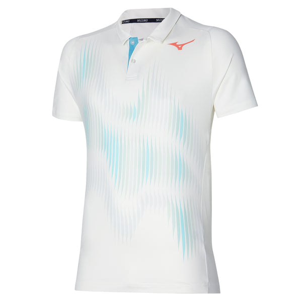 Mizuno Polo Shadow Polo Heren Wit