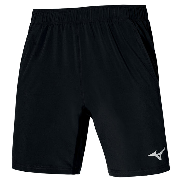 Mizuno korte broek 8 in Flex Mannen Zwart