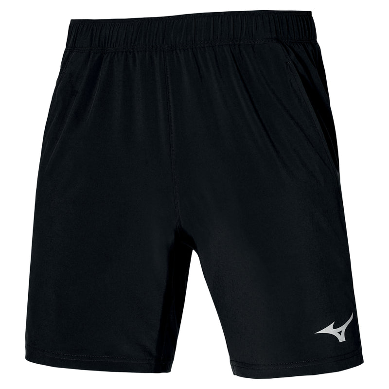 Mizuno korte broek 8 in Flex Mannen Zwart