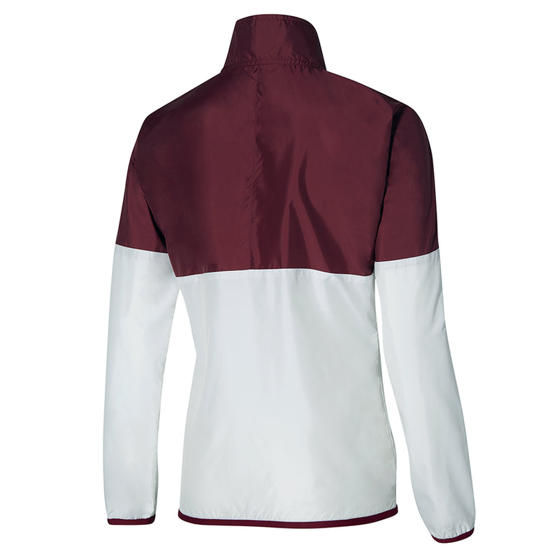 Mizuno Printed Jacket Dames Rood Wit