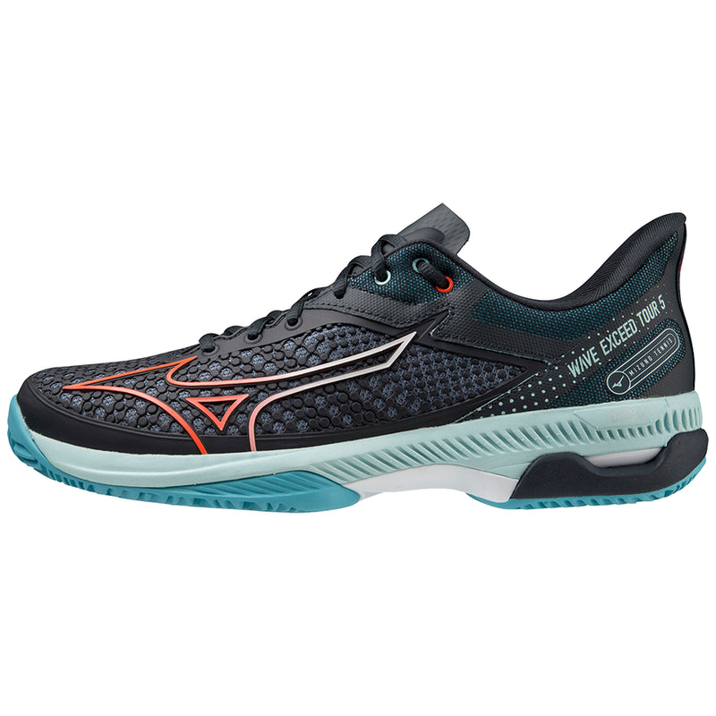 Mizuno Tennisschoen Padelschoen Wave Exceed Tour 5 CC Heren Blauw