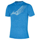 Mizuno T-Shirt Core Graphic RB Tee Heren Turquoise