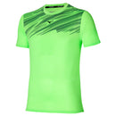 Mizuno T-Shirt Core Graphic Tee Heren Groen