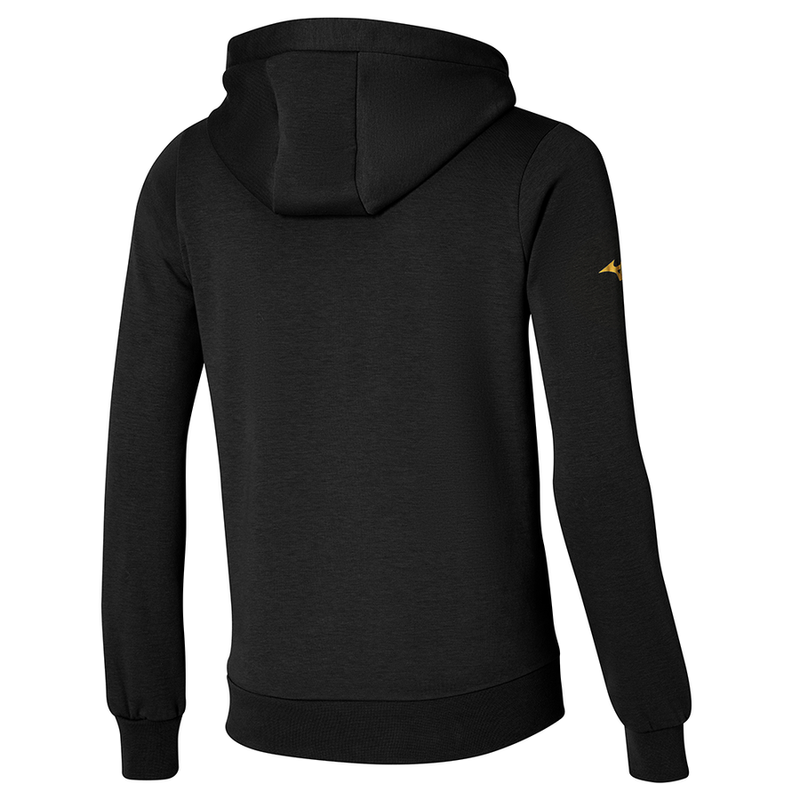 Mizuno Athletics Graphic Hoody Heren Zwart