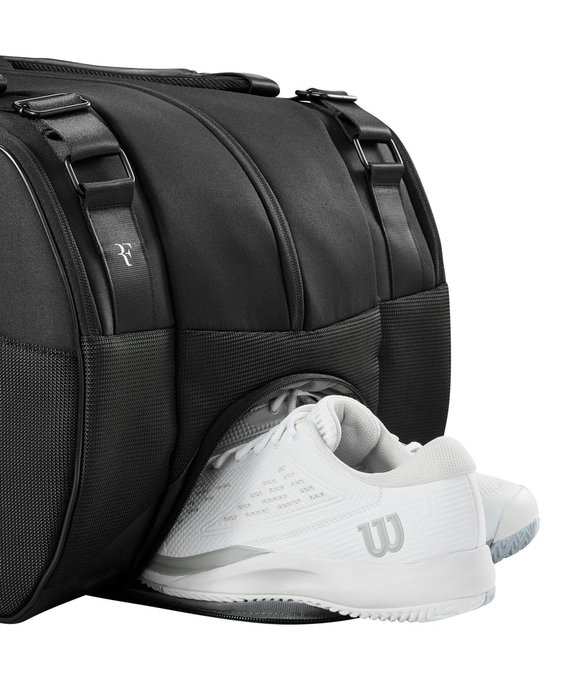 Wilson Tennistas RF Tournament Bag 15R Zwart