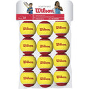 Wilson Tennisballen Starter Stage 3 Rood 12 Ballen