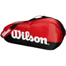 Wilson Tennistas Team 1 Compartment Zwart Rood