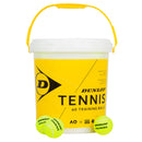 Dunlop Tennisballen Trainingbucket Drukloos 60 Stuks